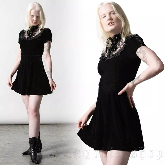 Evernight Dress by Killstar - Picture 1 of 3